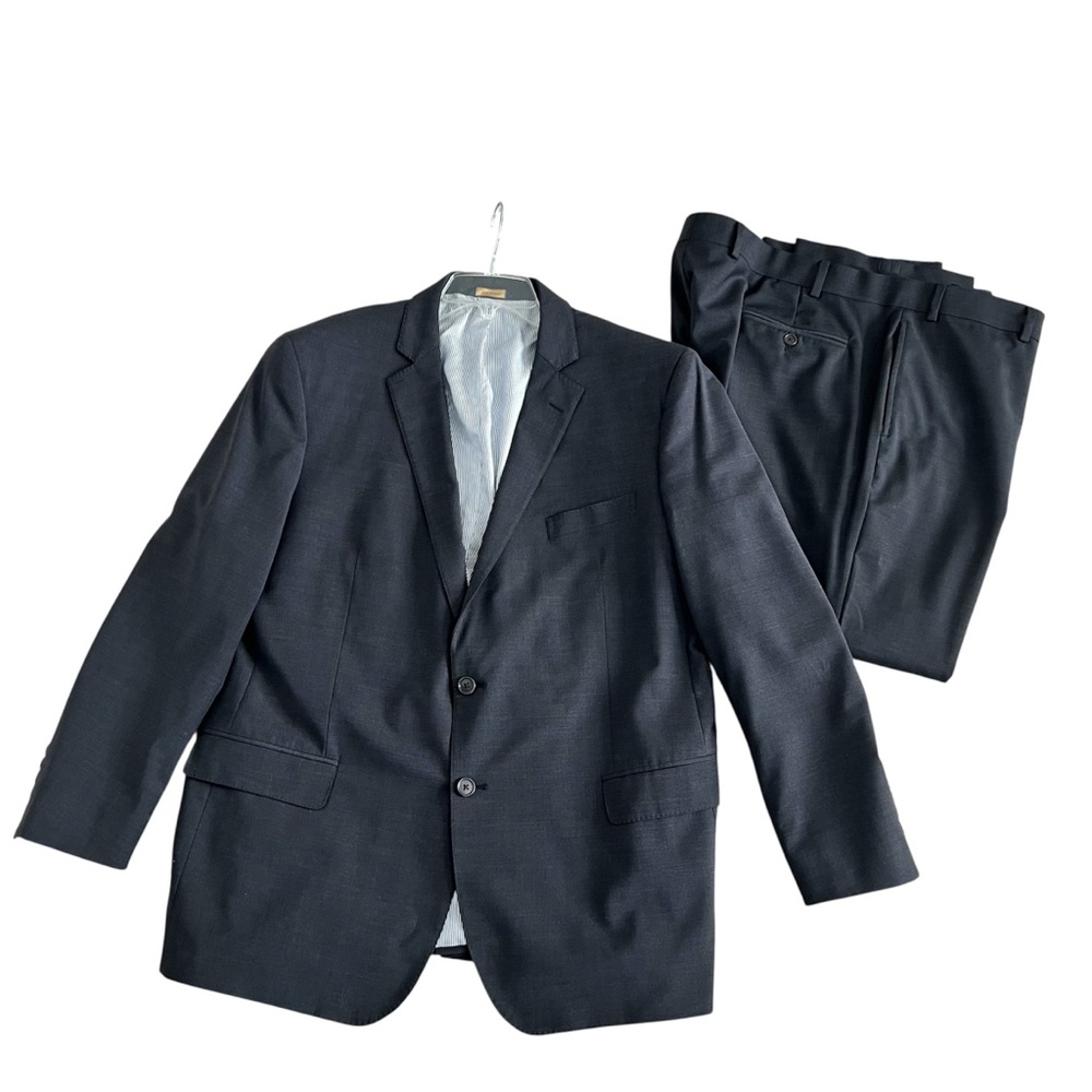 Brooks Brothers Explorer Madison Fit Gray Men's Suit 48R Jacket / Pants 44x28